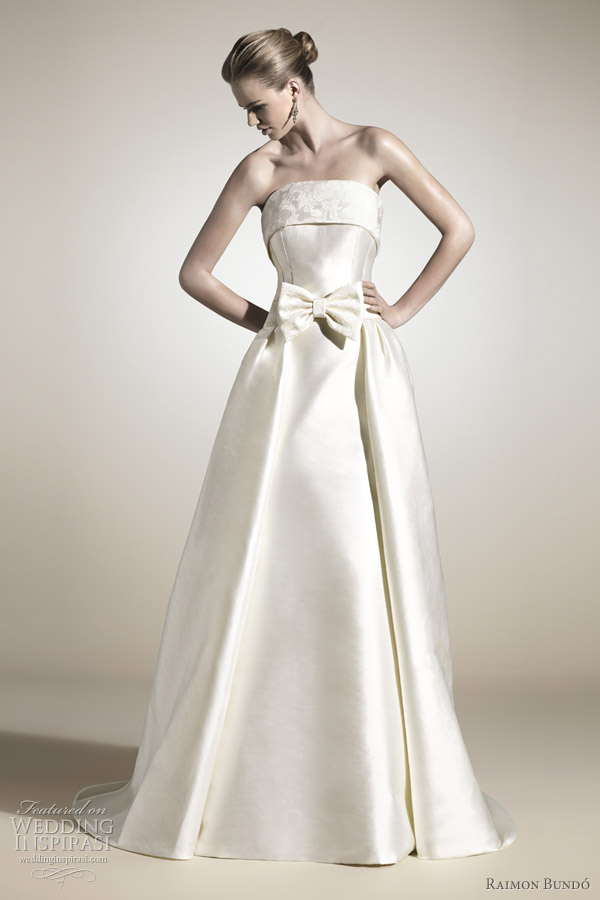 raimon bundo bridal 2012 condessa wedding dress