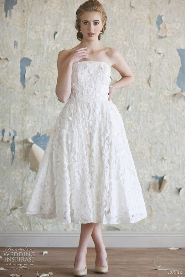 ruche 2012 tiffany wedding dress