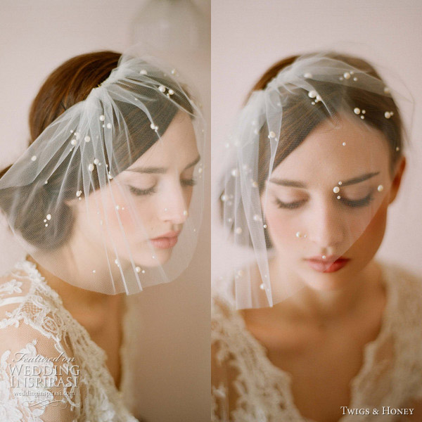 Twigs & Honey 2012 Collection — Bridal Veils, Headpieces and Other  Accessories