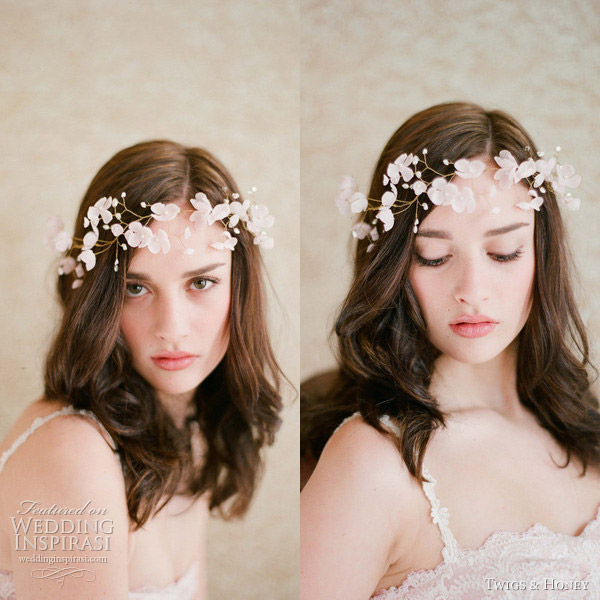 twigs honey 2012 bridal floral crown