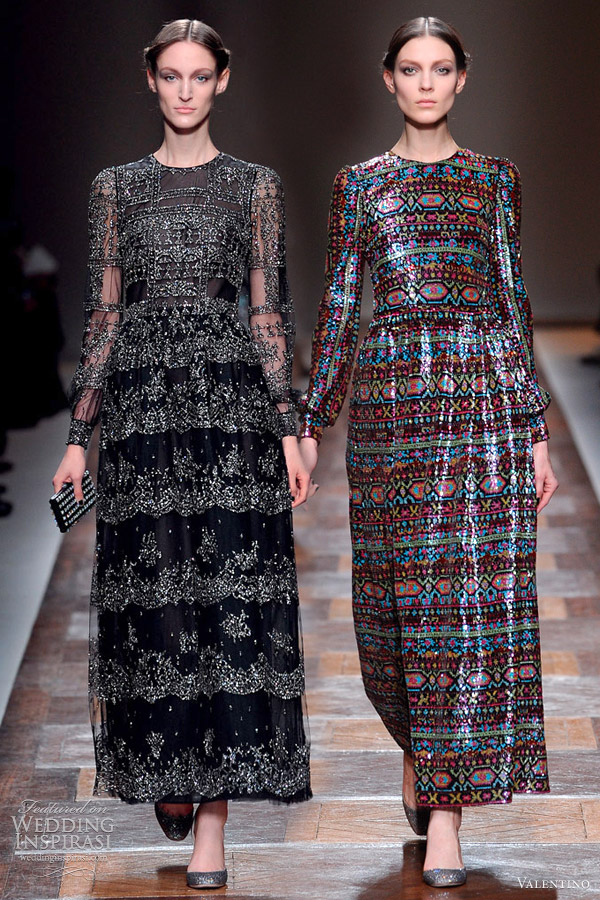 valentino fall 2012 collection runway