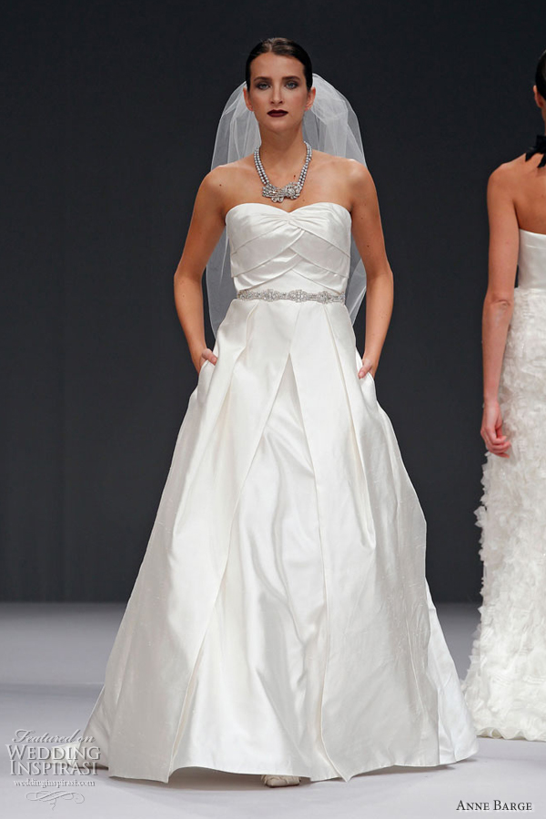 wedding dresses with pockets spring 2012 anne barge hadley