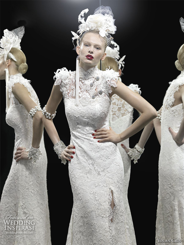 yolan cris tre gazie wedding dresses 2012 collection