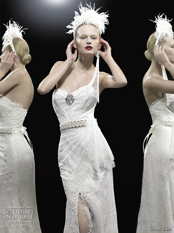 yolan cris wedding dress 2012 tre gazie collection