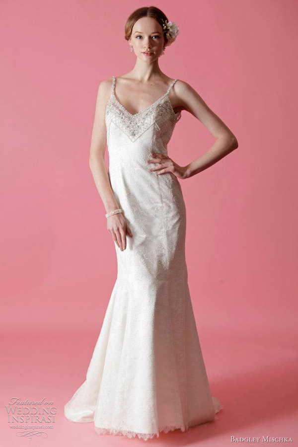 badgley mischka wedding dress fall 2012