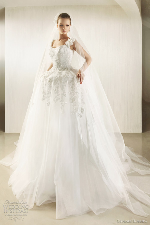 georges hobeika bridal 2012 wedding dress