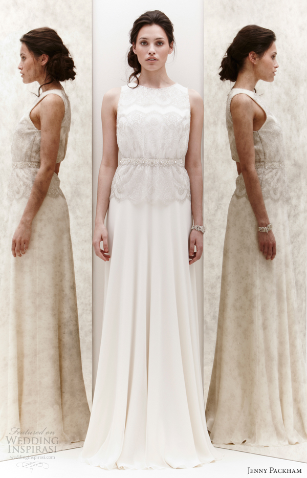 jenny packham spring 2013 bridal silverbell