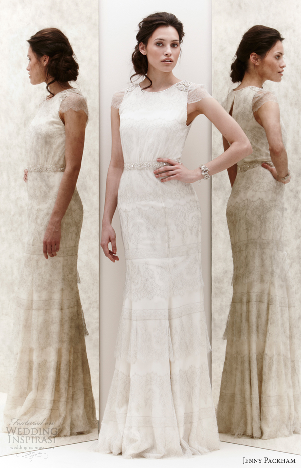 jenny packham spring 2013 petal wedding dress