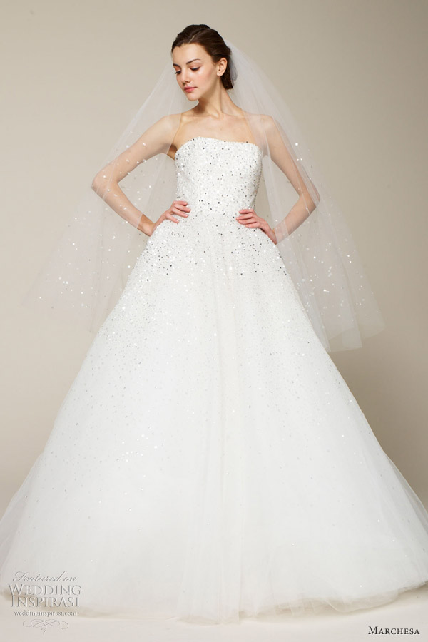 marchesa bridal spring 2013 wedding dress