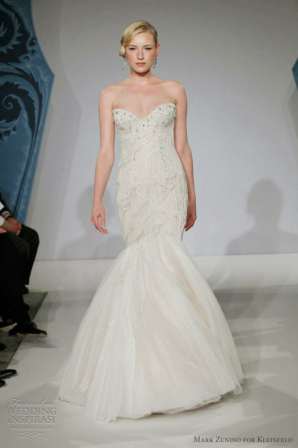 mark zunino for kleinfeld wedding dress spring 2013