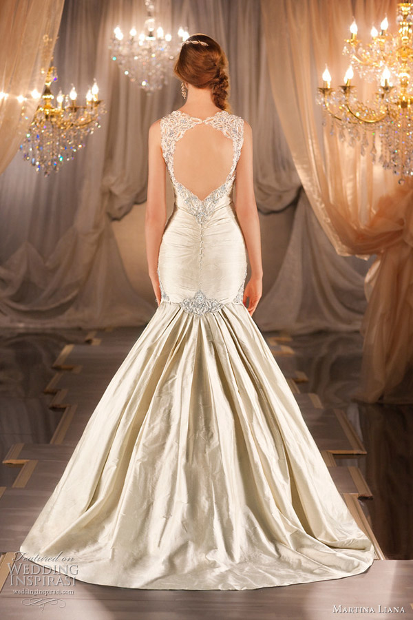 martina liana 2012 mermaid wedding dress