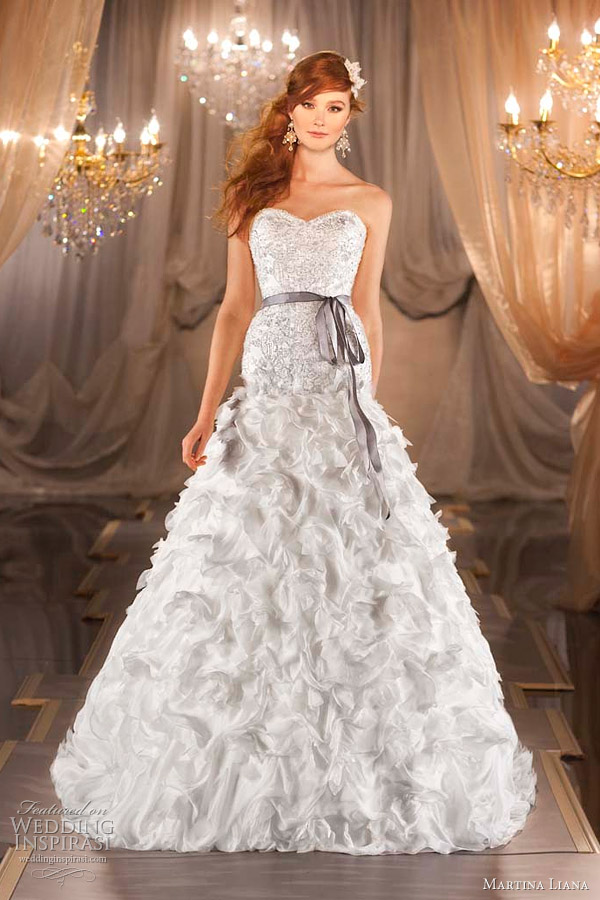 martina liana 384 wedding dress