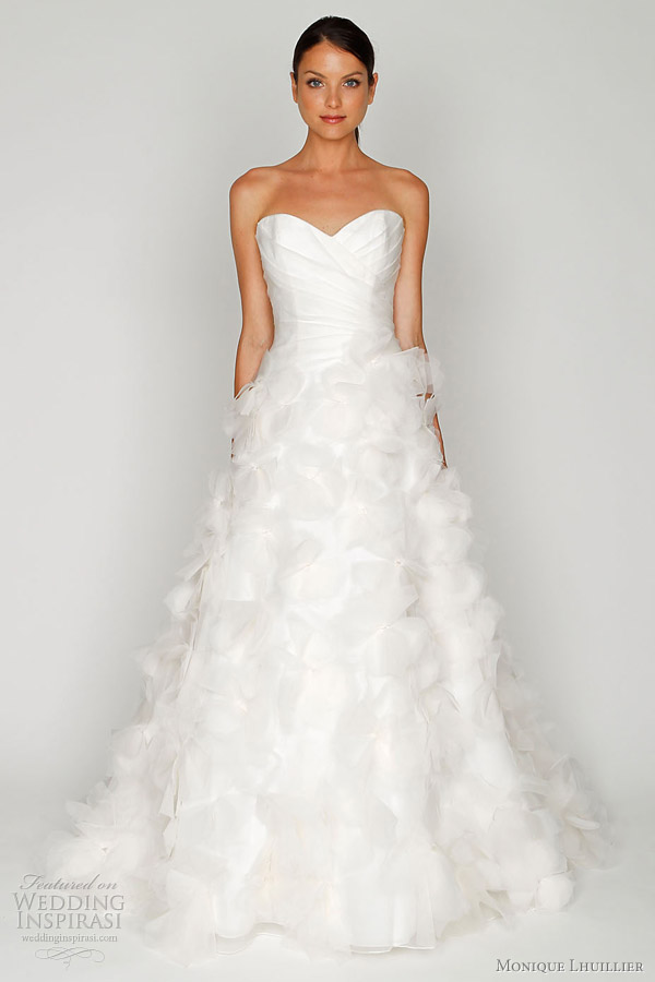 monique lhuillier 2012 bliss wedding dress