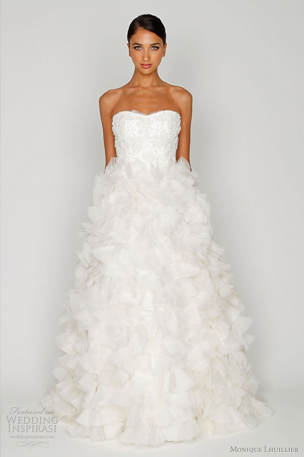 monique lhuillier bliss wedding dress 2012