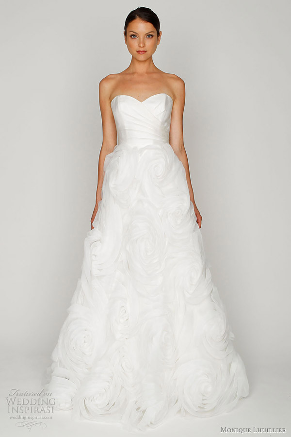 monique lhuillier bliss wedding dresses 2012