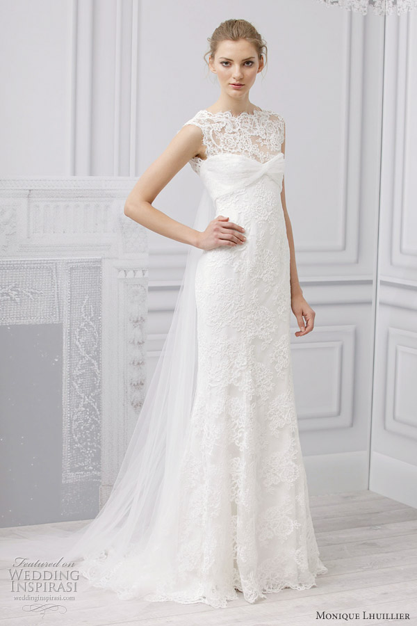 Monique Lhuillier Bridal Spring 2013 Wedding Dresses | Wedding ...