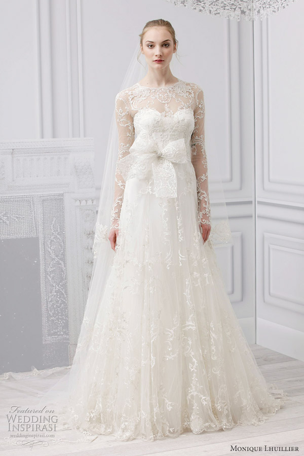 monique lhuillier josephine wedding dress 2013