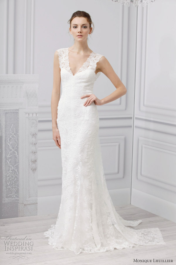 monique lhuillier spring 2013 bridal collection