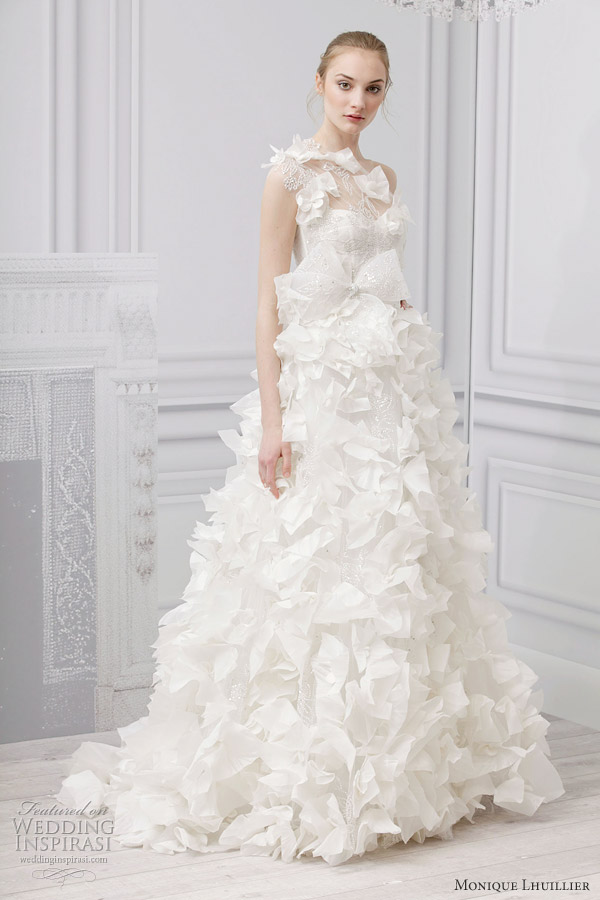 monique lhuillier spring 2013 innocence wedding dress