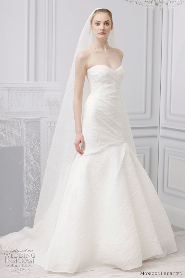 monique lhuillier spring 2013 lauren wedding gown