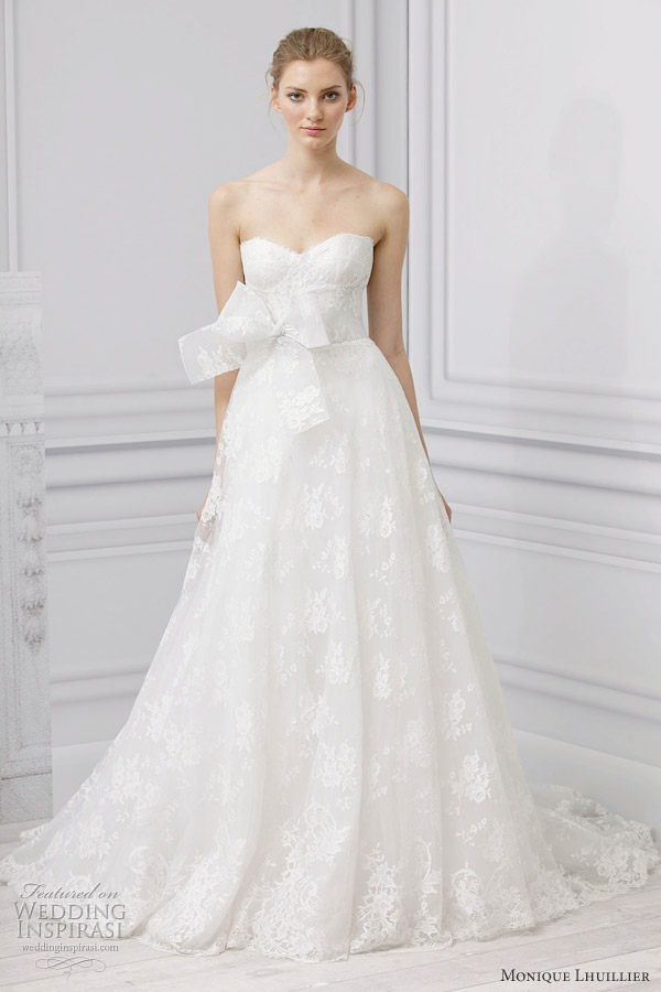 monique lhuillier spring 2013 treaasure wedding dress