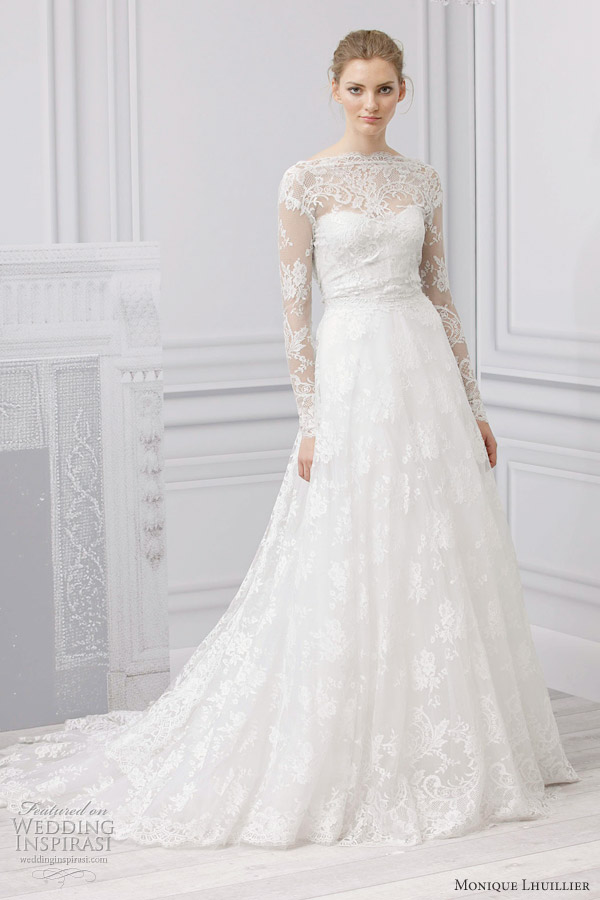 Monique Lhuillier Bridal Spring 2013 Wedding Dresses | Wedding ...