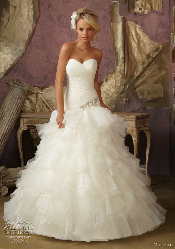 mori lee bridal wedding dresses 1856