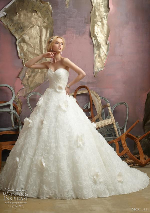 mori lee wedding dresses 2012