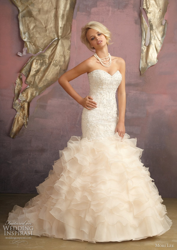 mori lee wedding dresses fall 2012 style 1868