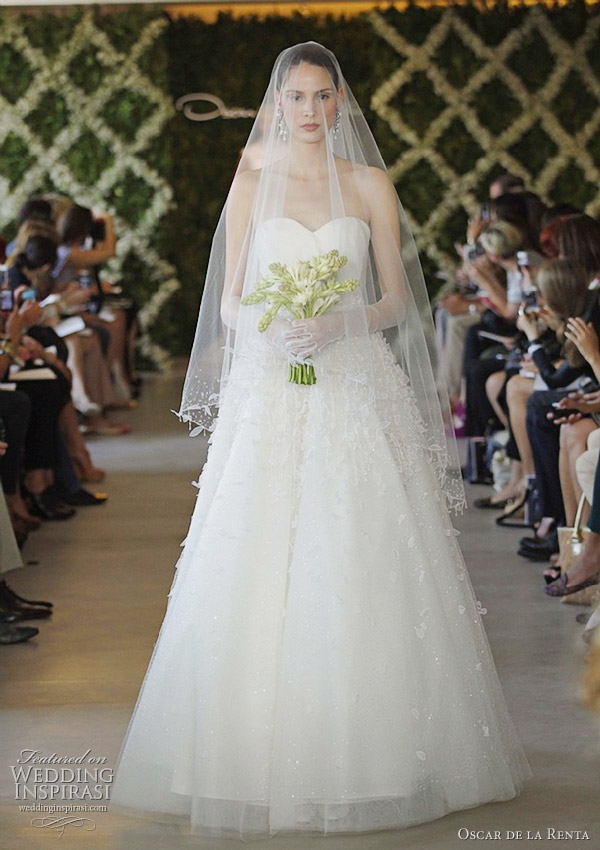 oscar de la renta spring 2013 bridal collection