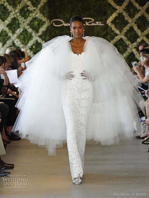 oscar de la renta spring 2013 bridal