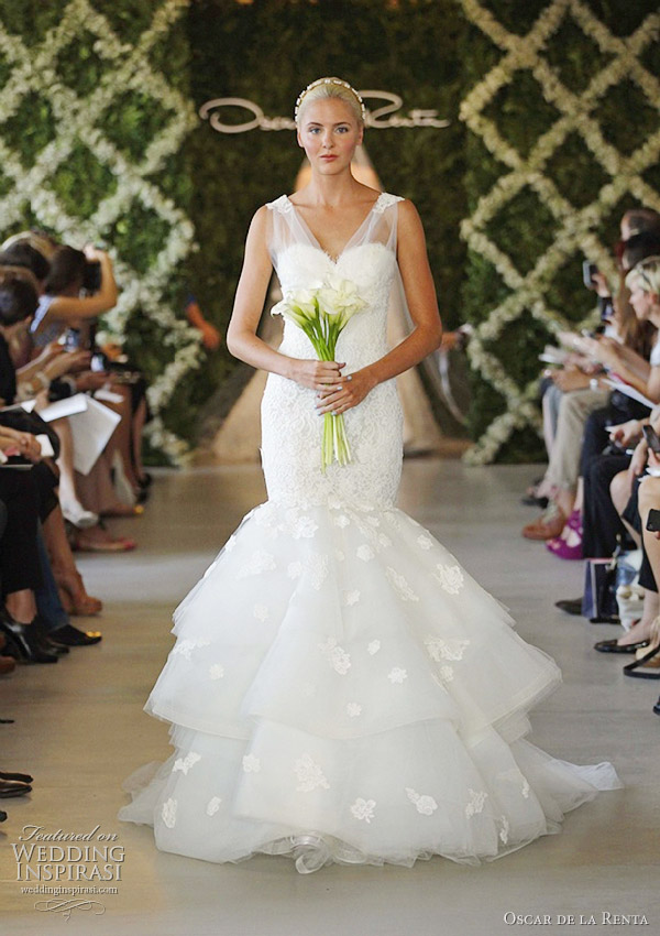 oscar de la renta wedding dresses spring 2013 collection