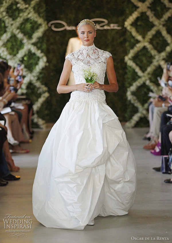 oscar de la renta wedding dresses spring 2013