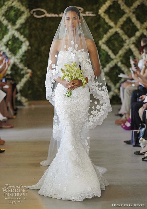 oscar de la renta wedding gown spring 2013 collection