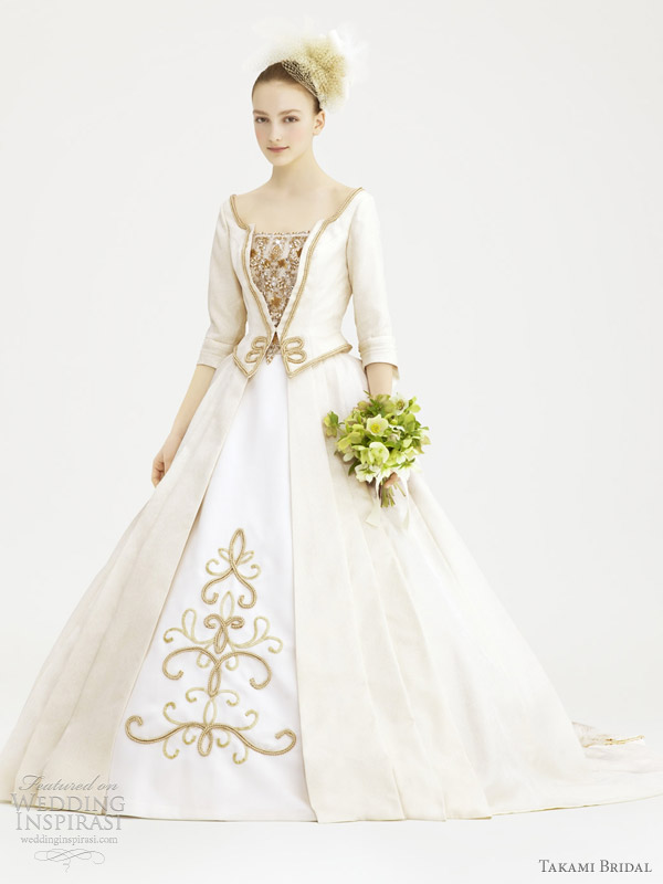 takami bridal royal wedding dress 2012 boucher
