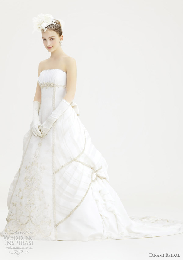 takami bridal royal wedding dress 2012 seurat