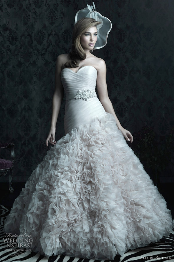 allure bridals c224 wedding dress fall 2013