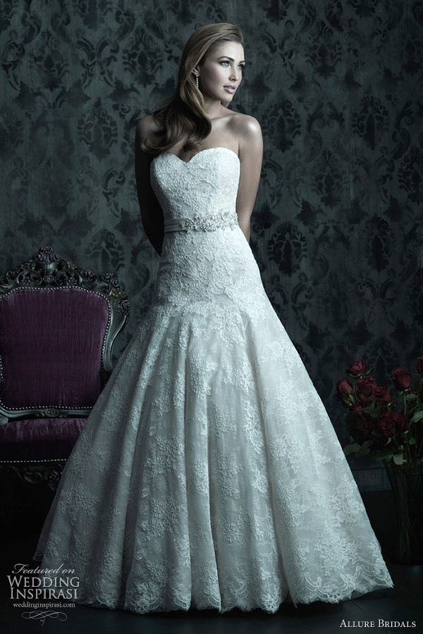allure bridals couture c228 wedding dress fall 2013