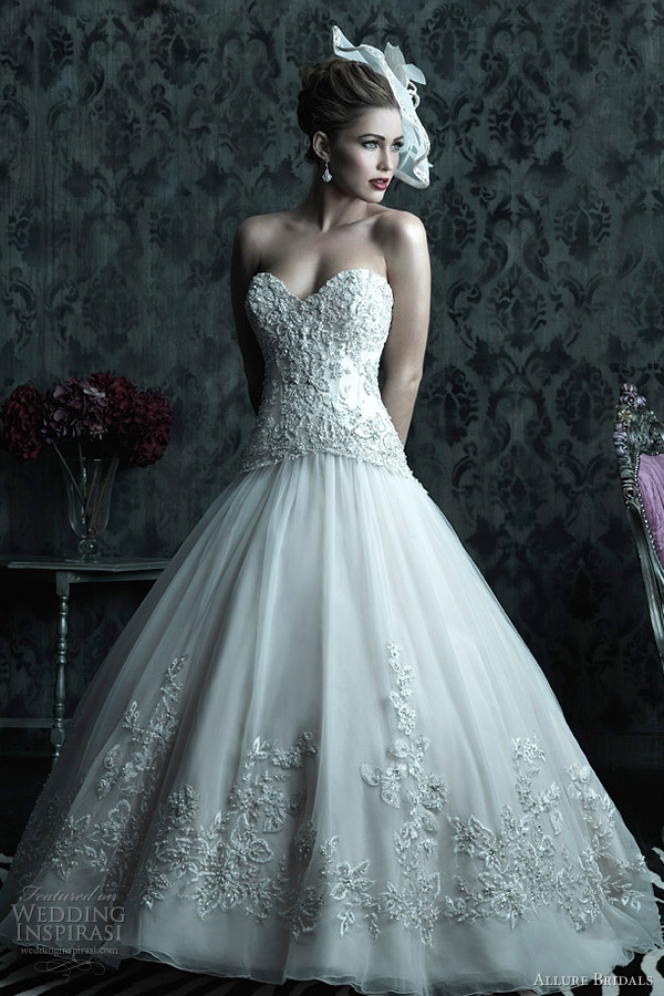 allure bridals wedding dresses fall 2012 c222