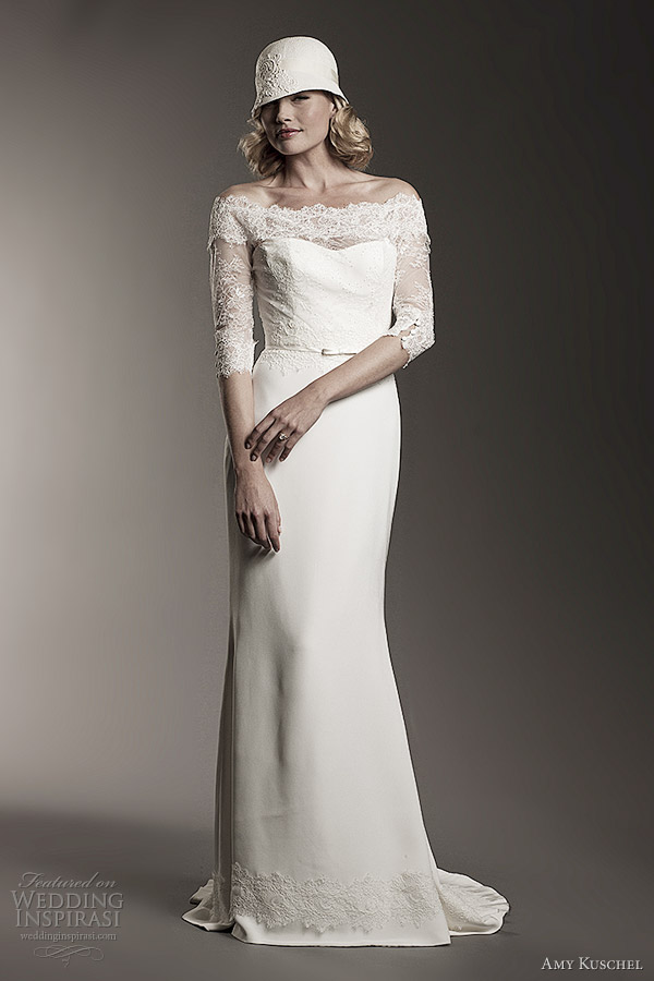 amy kuschel 2012 audrey wedding dress