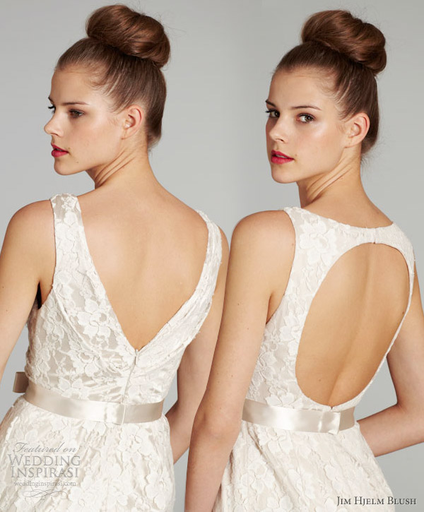 blush wedding dress peek a boo back cutout blush wedding dress peek a boo back cutout