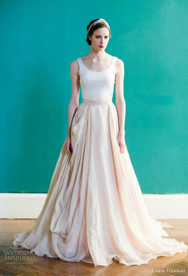 carol hannah 2013 kensington blush ball gown skirt