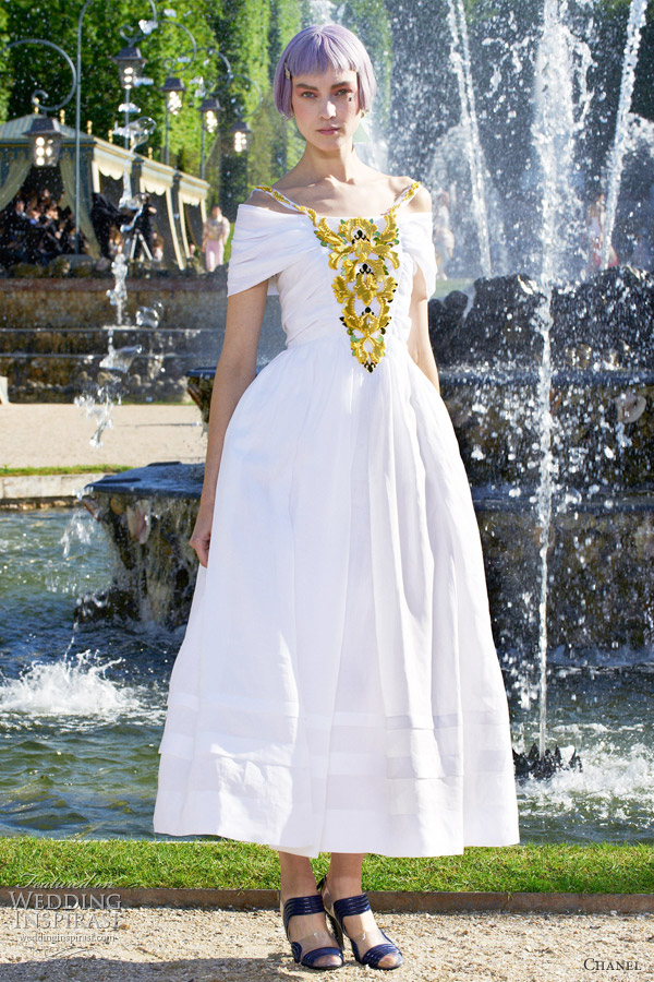 chanel resort 2013 wedding dress