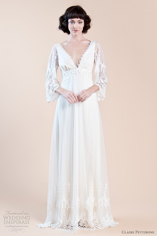 claire pettibone bridal fall 2012 grace wedding dress