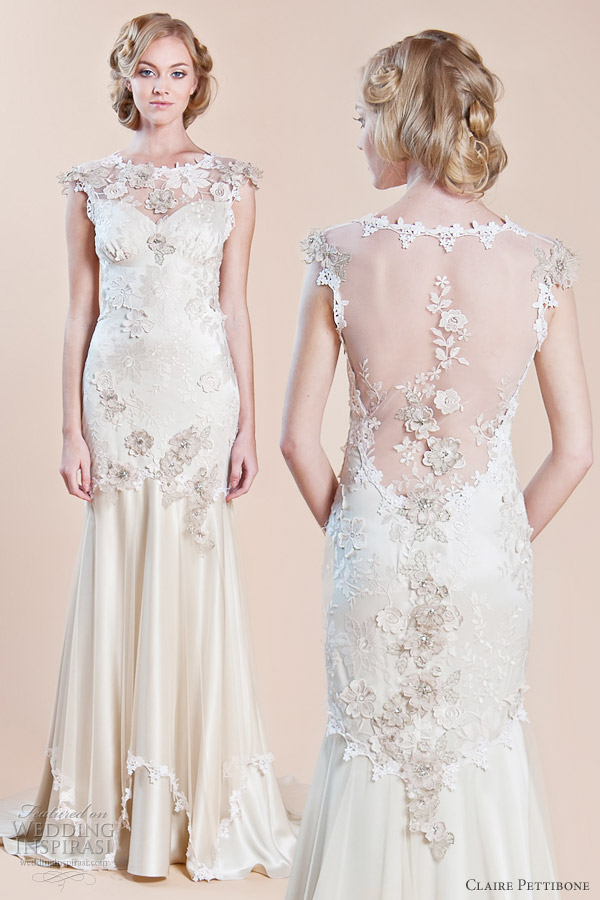claire pettibone wedding dresses fall 2012- 2013 viola gown