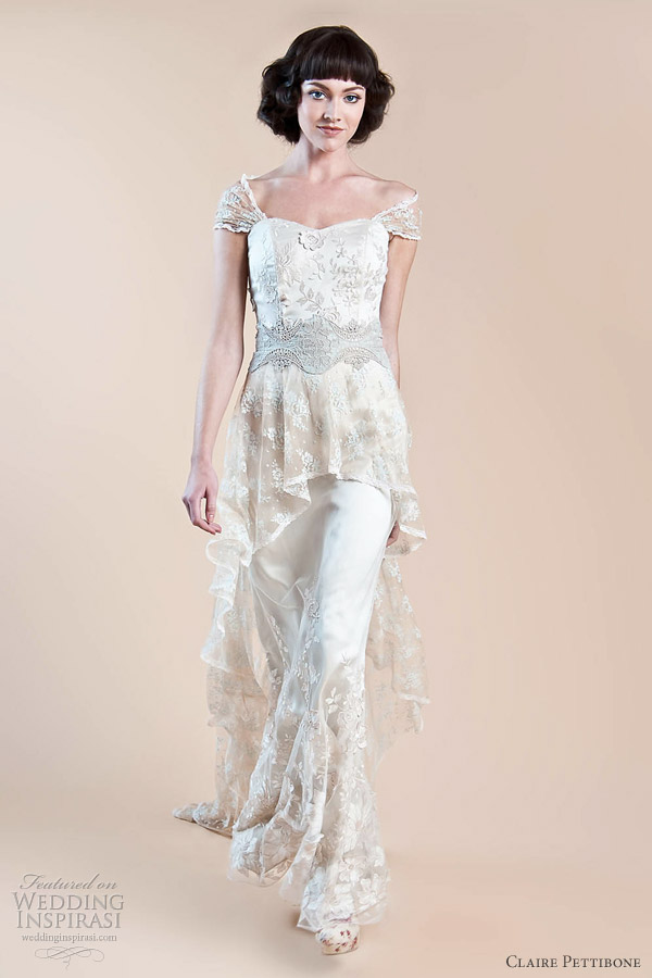 claire pettibone wedding dresses fall 2012 hazel