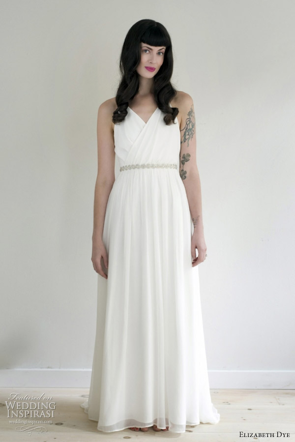 elizabeth dye 2012 lady wedding dress