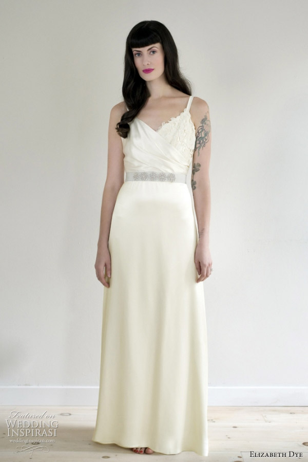 elizabeth dye 2012 topaz wedding dress