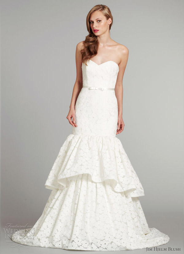 jim hjelm blush fall 2012 wedding dress