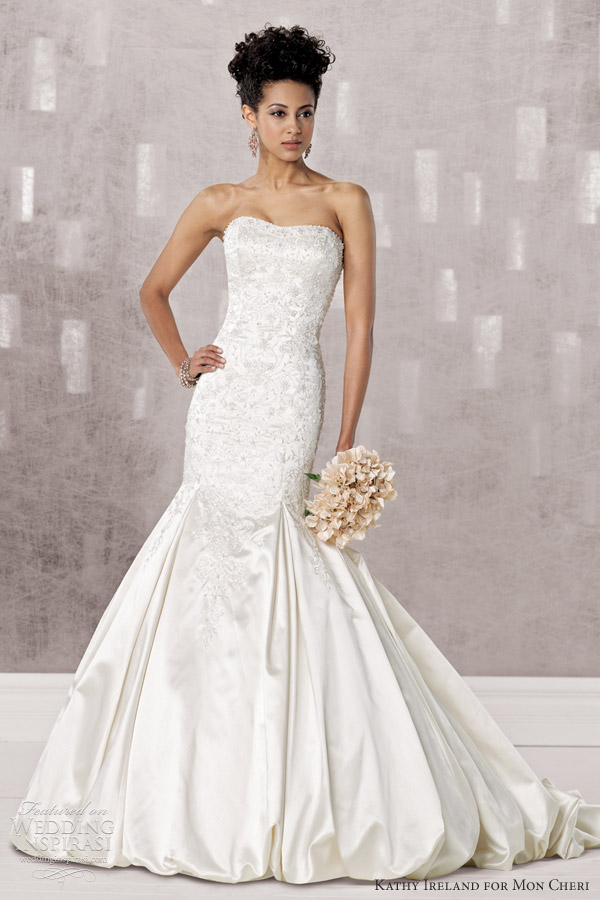 kathy ireland 231241 bridal gown fall 2012